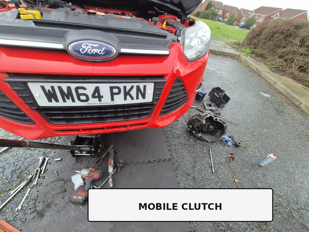 Ford Focus mobile clutch replacement carried out by Mobile Clutch Repair